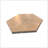 Hexagon Gold Yellow Beige Polished Marble Tiles, Natural Stone For Walls And Floors, 12 Pieces Per Box, 7.1 Sq Ft Coverage