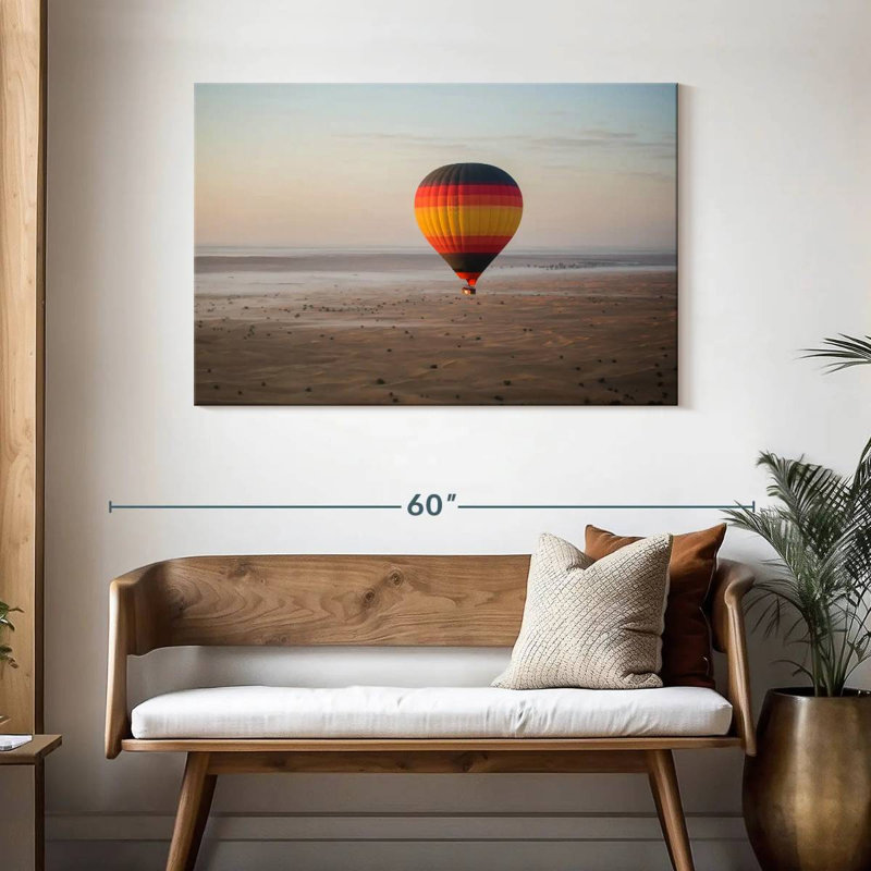 Montgolfière Mehar Desert, H 30 po x l 45 po