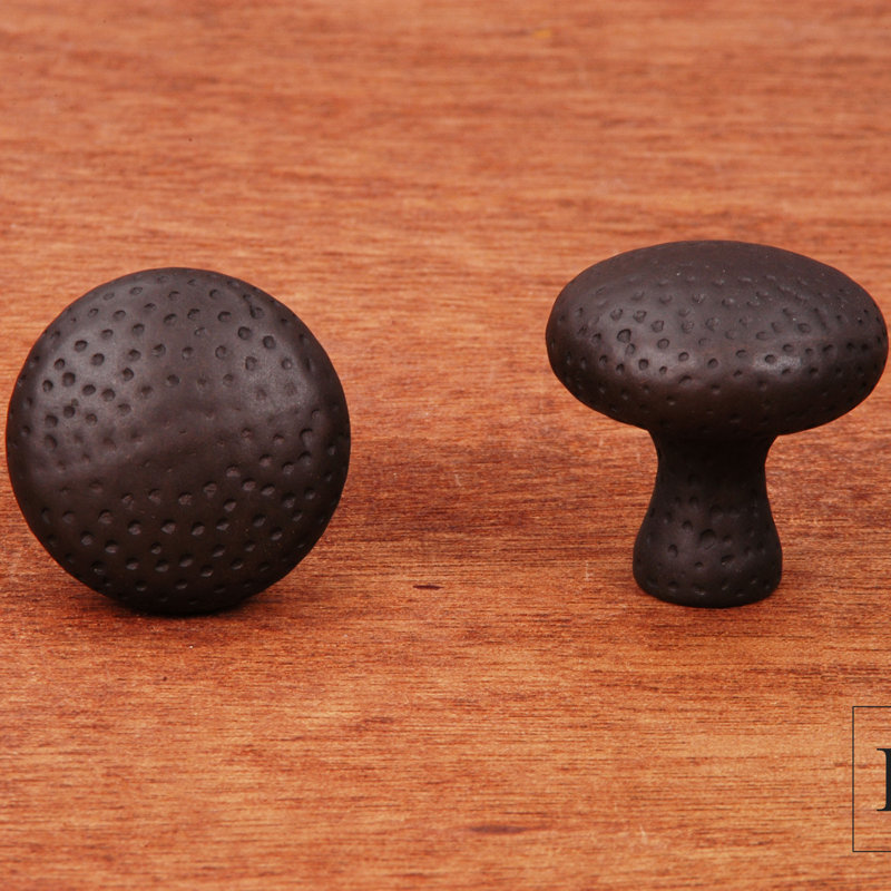 CK Series 1 1/4" Diameter Mushroom Knob, Oil Rubbed Bronze