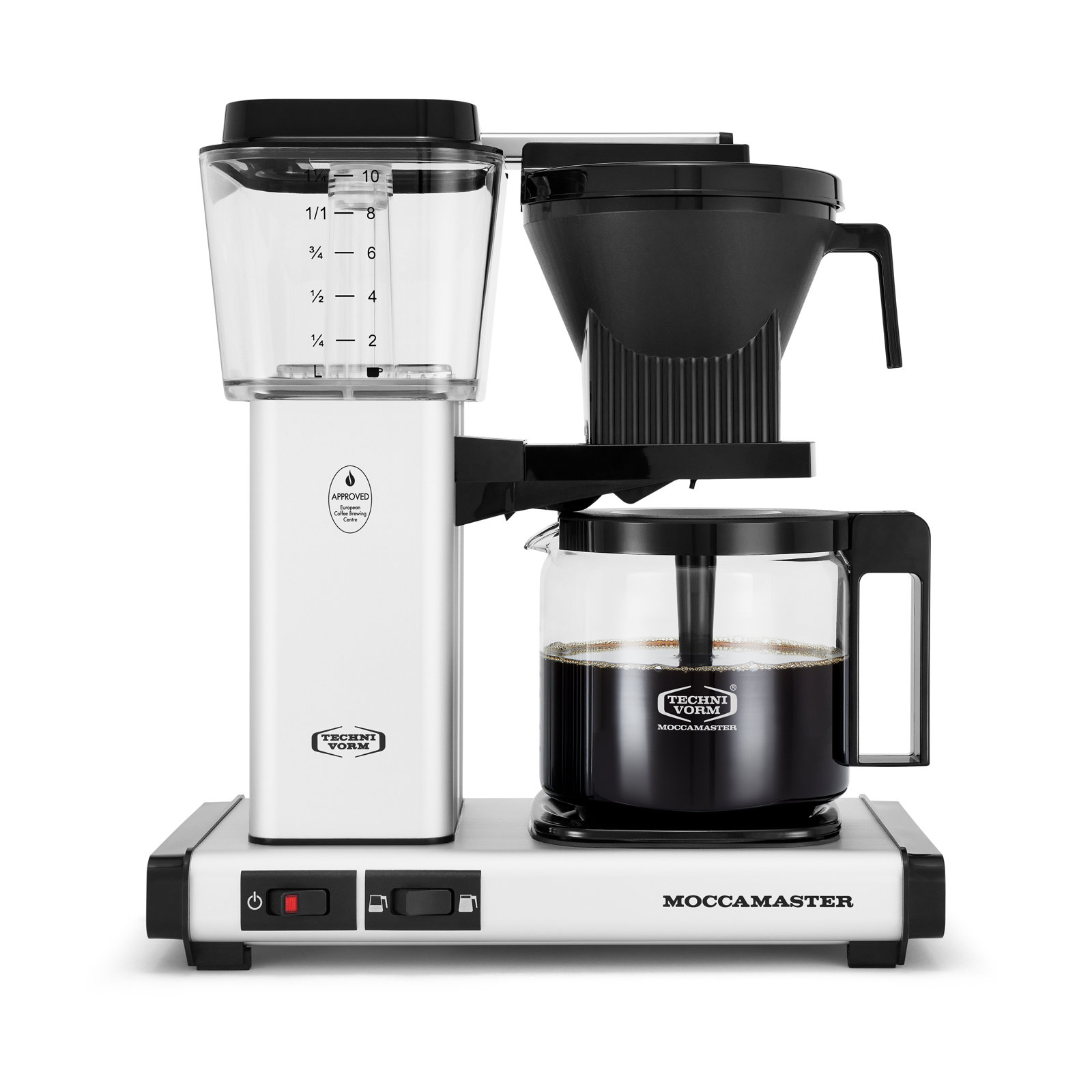Moccamaster KBGV Select Coffee Maker, Matte Silver