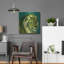 Art mural luxueux en métal «Jungle Flair 3» par Wild Apple, 24 po x 24 po-261803566