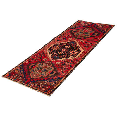 Avaree One-of-a-Kind Runner 3'9" X 9' 1990s Runner Wool Area Rug