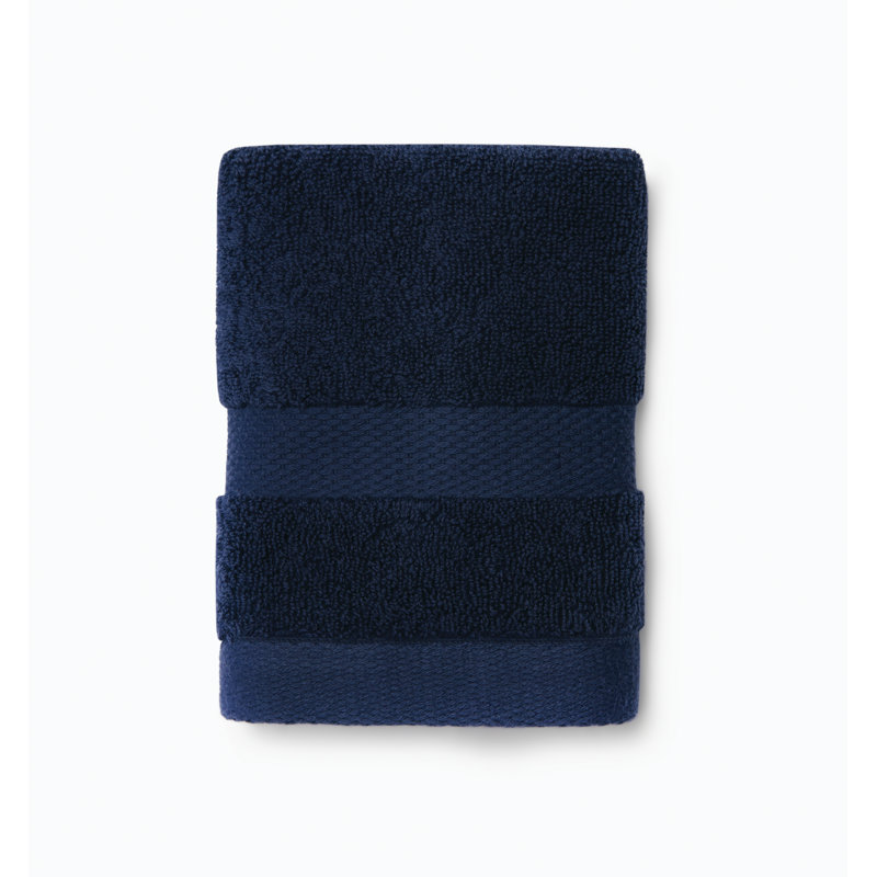 Bello Nuovo Waffle Washcloth, Navy