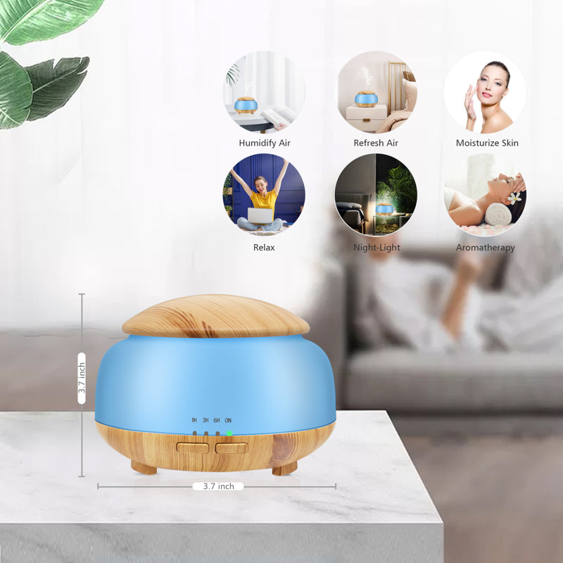 Plug-in Essential Oil Diffusers, Natural/Blue