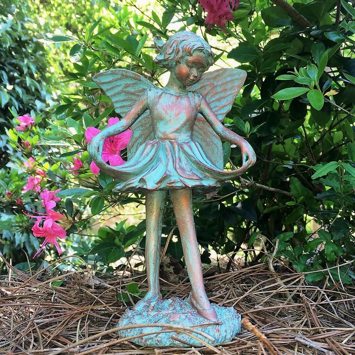 Suffolk Fairy Emily Garden Statue.