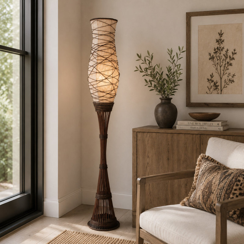 Lampe sur pied 59 po Callicles