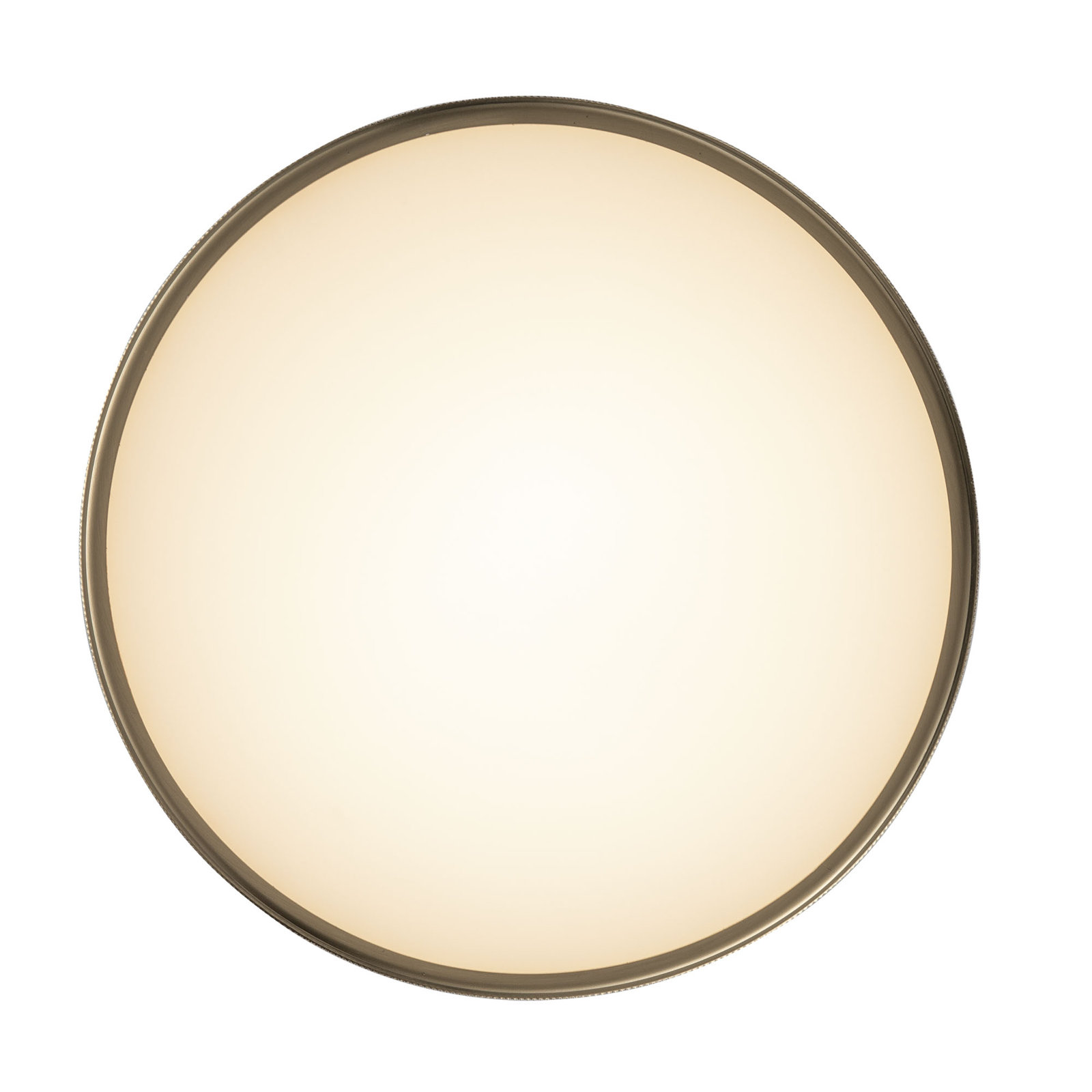Amos Flush Mount, Antique Gold, 2.8" H x 13" W x 13" D