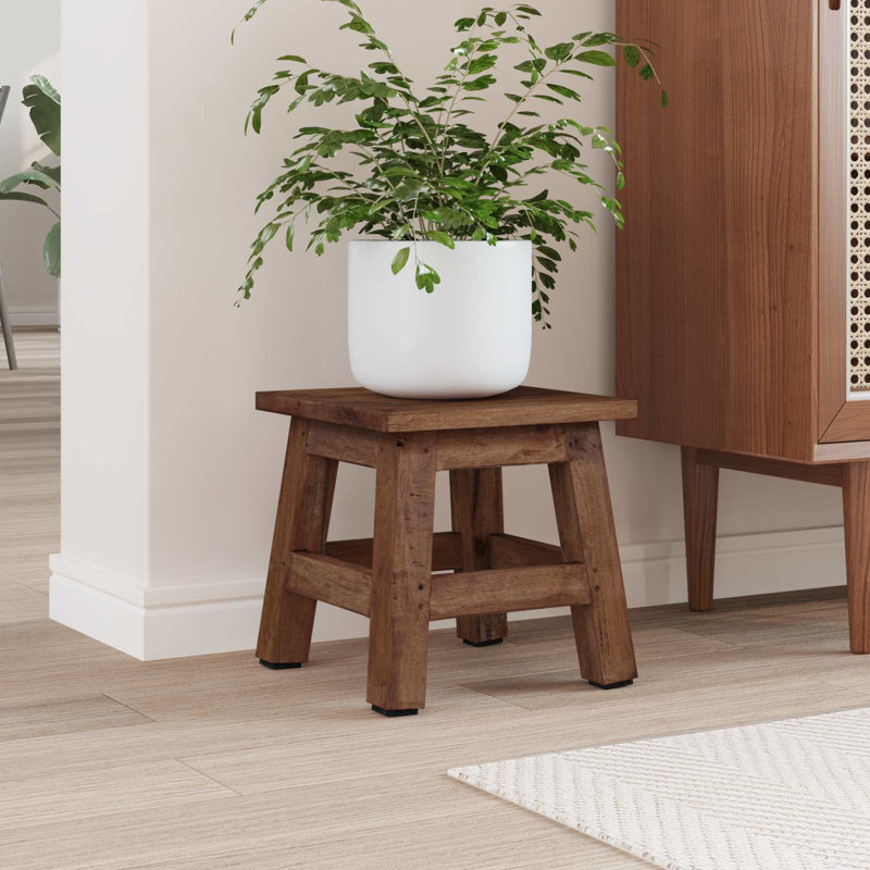 Solid Wood Accent Stool