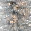 The Holiday Aisle® Silver Tinsel Tree with Clear Lights-757950308