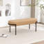 Banc rembourré Janeesha Boucle-1634765177