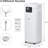 TURBRO Commercial Humidifier, WiFi-Enabled, 5.3Gal/20L Ultrasonic Air Vaporizer for Large Rooms up to 2000 Sq Ft