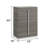 Hutcheson  5 Drawer Chest Gray