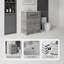 Meuble-lavabo autoportant avec lavabo