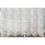 72" x 84" Extra Long Lace Shower Curtain with Valance, Country/Rustic Farmhouse Decor-45928704