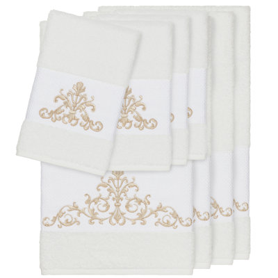 8 Piece Turkish Cotton Towel Set