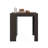 Kitchen Island and Counter Dining Table with Spacious Top Dining Surface, 3 Accessible Side Shelves for Kitchen Storage-128970494