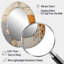 Abstraction I - Miroir mural moderne ovale-1315379889
