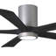 Irene Flushmount Light Kit 5 Blade LED Ceiling Fan-326228180-327028476-400726664