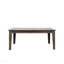 Grande table de salle à manger extensible 106,3 pouces