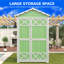 Outdoor Wood Garden Furniture Storage Shed
