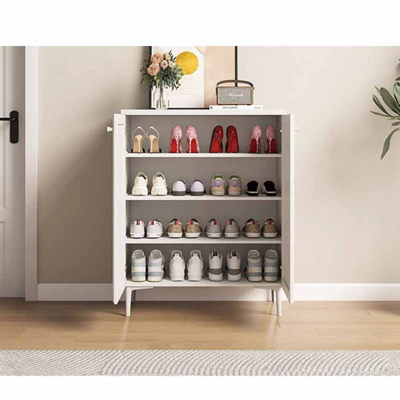 Armoire de rangement pour 20 paires de chaussures, H 39,37 po x l 39,37 po x P 14,96 po