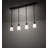 4 - Light Brown/White Kitchen Island Pendant
