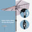 Parasol de marché 10 pi Fradin-985830728