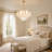 8-Light 23.2"Cloud Textured Glass Luxury Chandelier