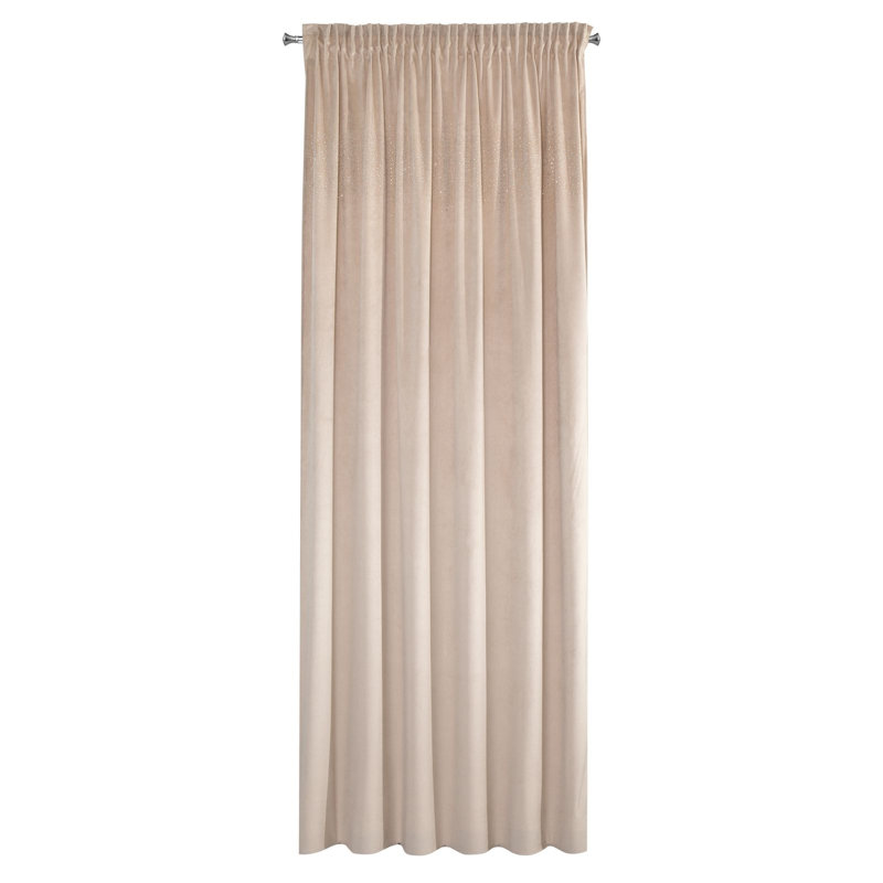 Fredericksburg Blackout Curtains Single Panel, Beige