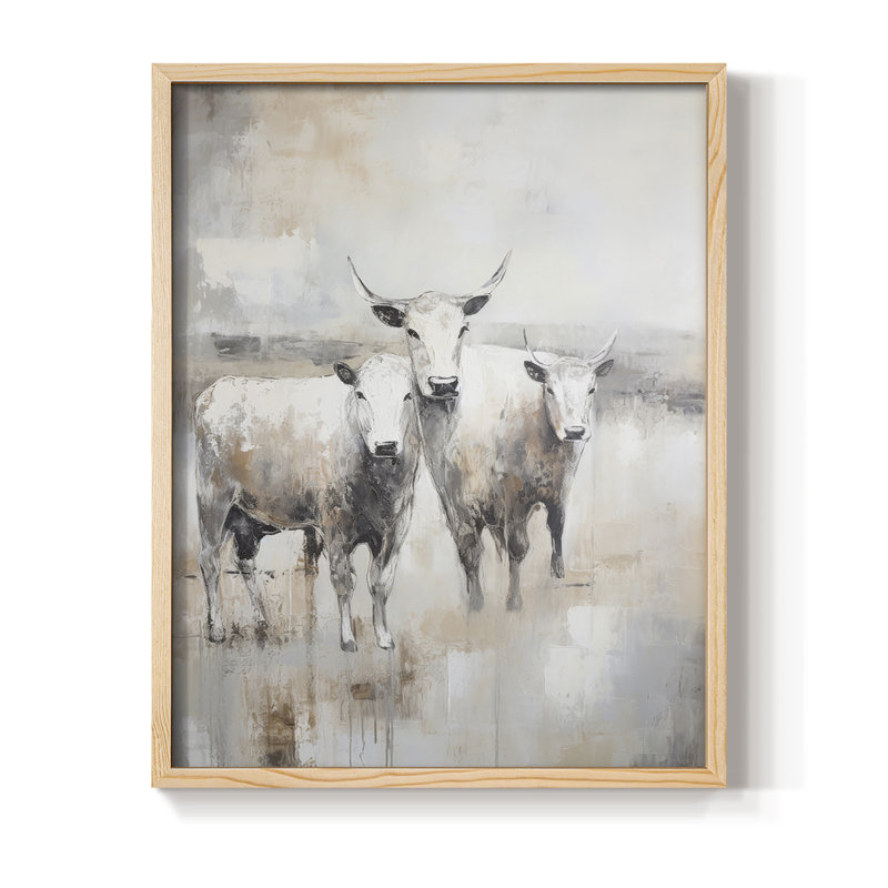ANIMALS Series CCLXV III, reproduction encadrée - bois massif, H 15 po x l 12 po