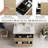 36" Freestanding Bathroom Vanity With Sink-703881350
