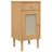 Alph 15.7'' W Solid Wood Nightstand-206514912