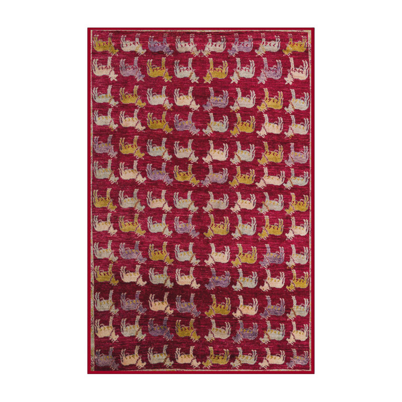 Tapis abstrait moderne 5222, Rectangle 5 pi x 7 pi