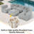 6-Piece Outdoor Sectional Sofa For Patio, Garden And Swimming Pool-1912325409