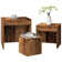 Nesting Tables 3 pcs Engineered Wood