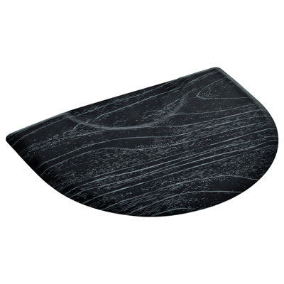 Oval Chair Mat with Straight cut Edge