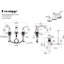 2-handle Bathroom Faucet with Drain Assembly-71104569