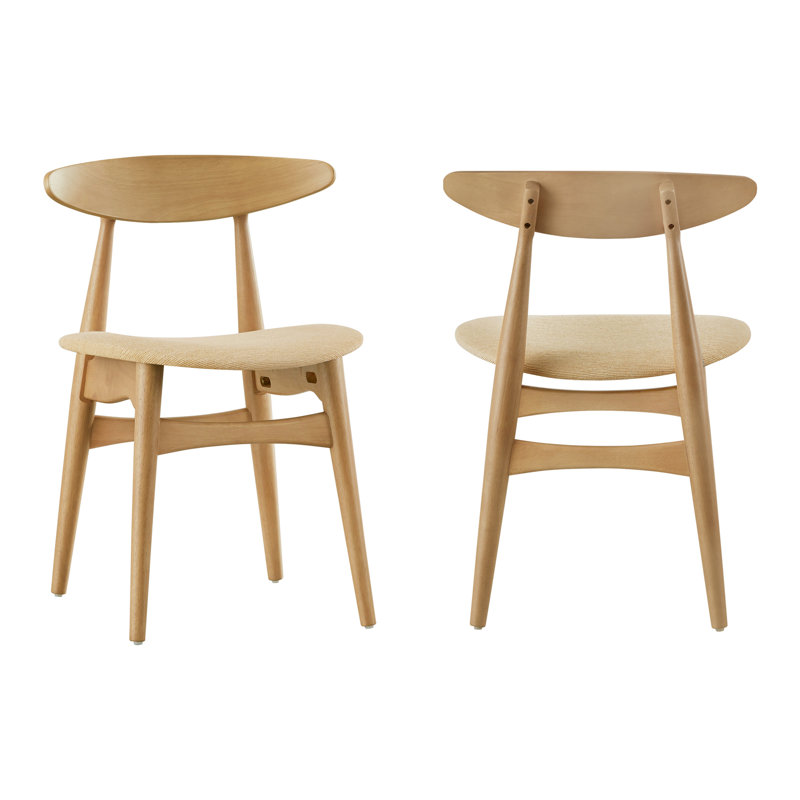 Chaise d'appoint Gallman, Naturel