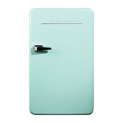 Magic Chef Retro 3.2 Cubic Feet Portable Freestanding Mini Fridge