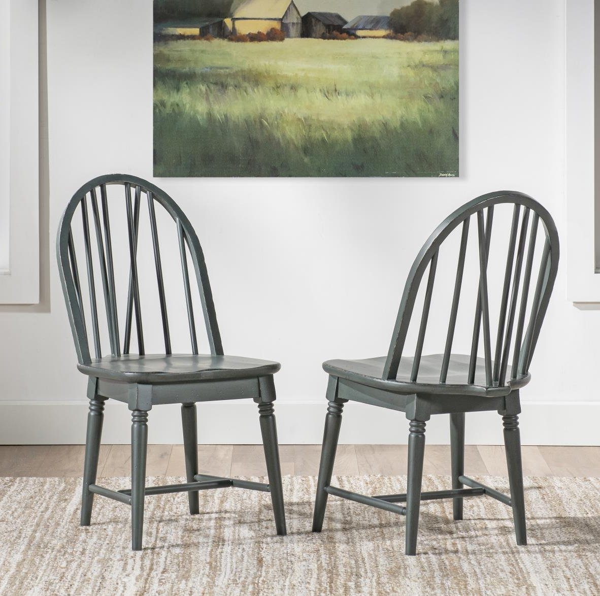 Country Living Side Chair 1, Green