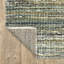 Tapis vert / bleu Delfine-1158889351