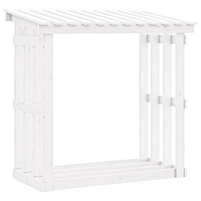 Firewood Rack 108x64.5x109 cm Solid Wood Pine