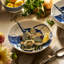 Blue Lobster Porcelain Serving Bowl
