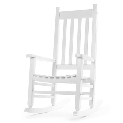 Kamree Kids 11.3'' Wood Rocking Chair and Ottoman