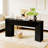 Sleek Side Table,Wooden Sofa Table,Modern Style Console Table