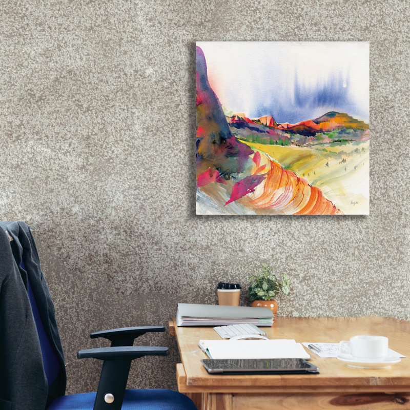 Art mural sur toile Epic Graffiti, H 26 po x l 26 po x P 1,5 po