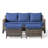 3 Pieces Patio Furniture Sofa Set-Outdoor Wicker Patio Furniture With Ottomans And All-Weather Patio Conversation Set For Backyard Porch Garden-603186304-603186315