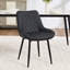 Chaise rembourrée en similicuir-1596612533