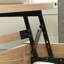 Table basse à plateau relevable