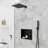 GT 12" Rain Head Shower System with Shower Niche and Handheld, Wall Mount